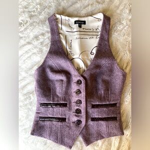 Bebe Wool Button Vest